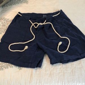 Fresh Produce linen pants Midnight Blue size Large